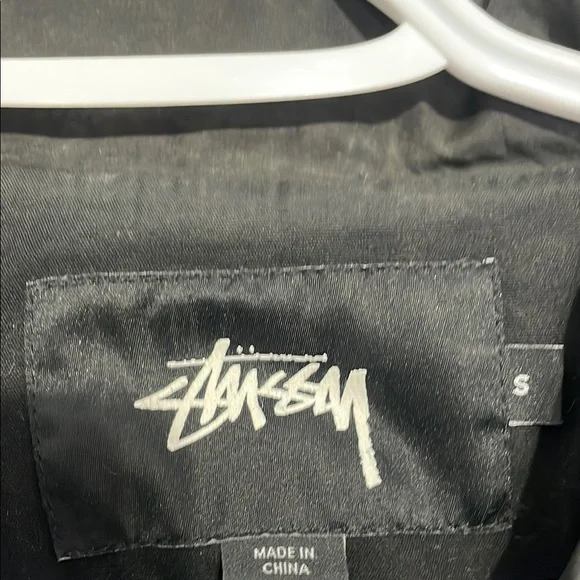 Stussy Black Men's Coaches Jacket - Picture 2 of 5